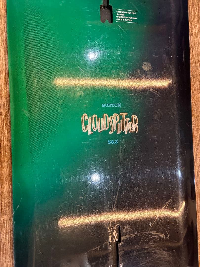 スノーボード BURTON family tree CLOUD SPLITTER 158