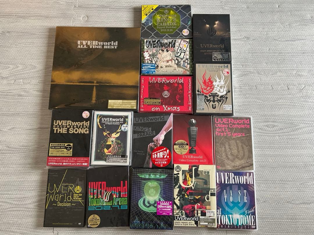 UVERworld LIVE DVD まとめ売り　おまけあり