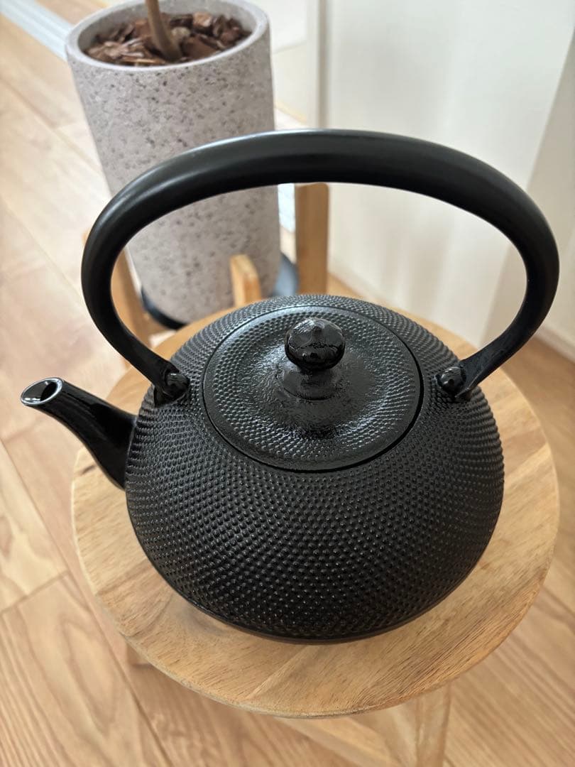 南部鉄器 鉄瓶 アラレ 1.2L