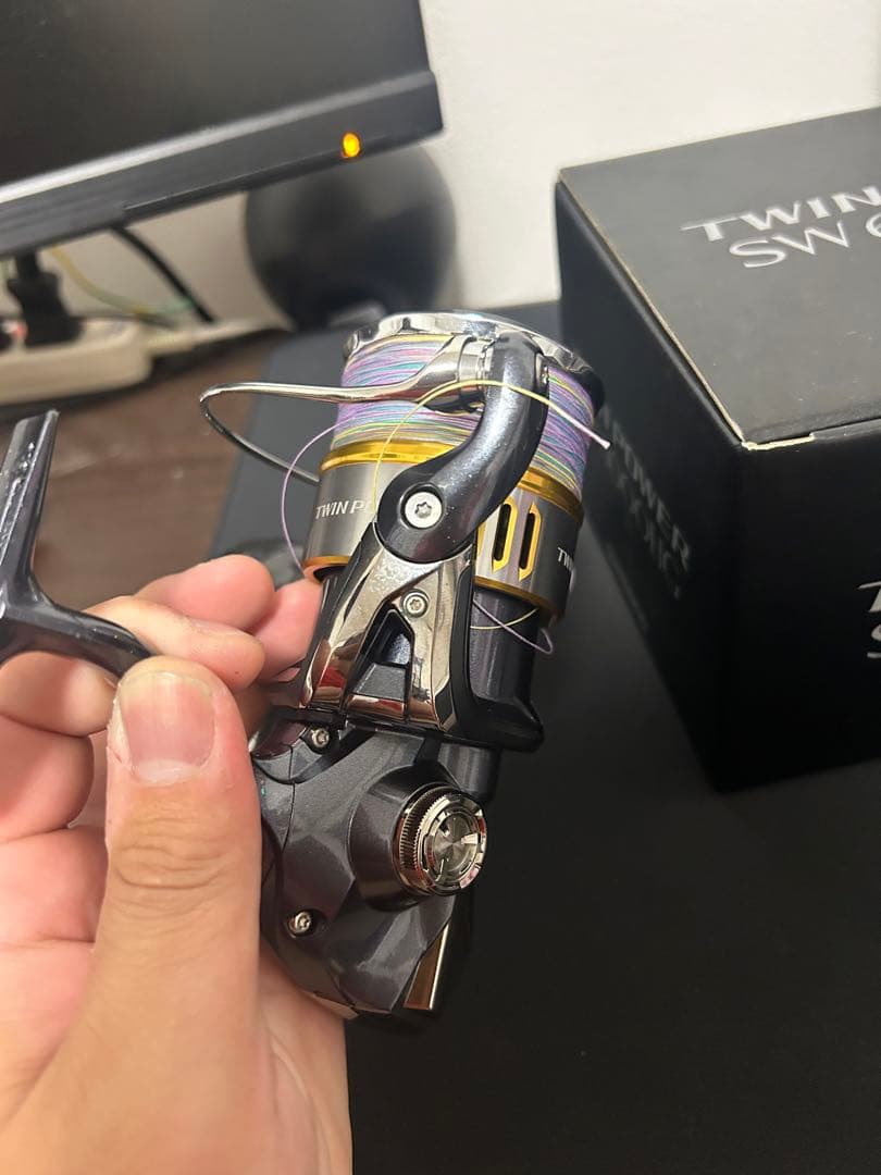 最終値下げ　SHIMANO TWIN POWER SW6000HG リール