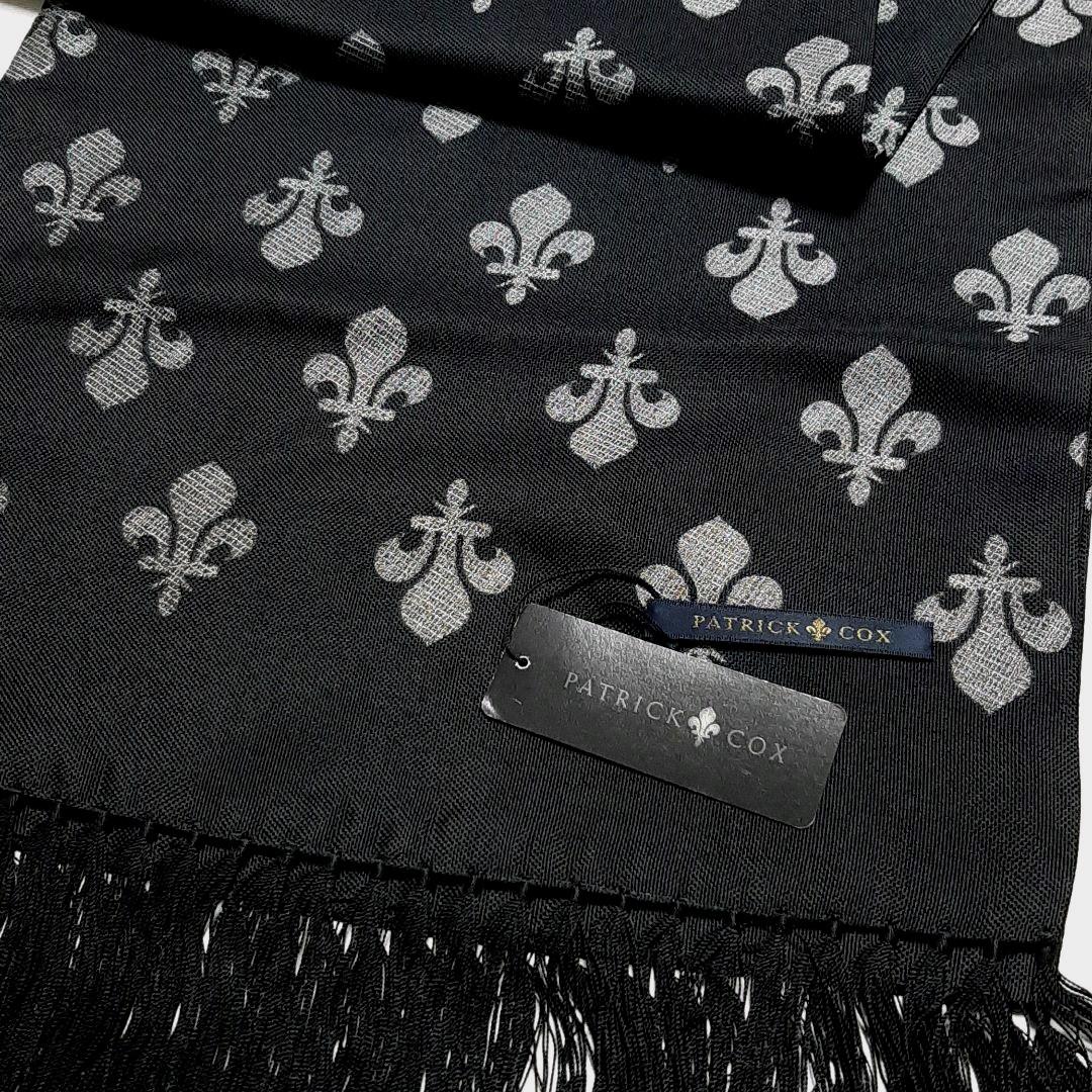 未使用 日本製 PATRICK COX パトリック コックス シルク マフラー