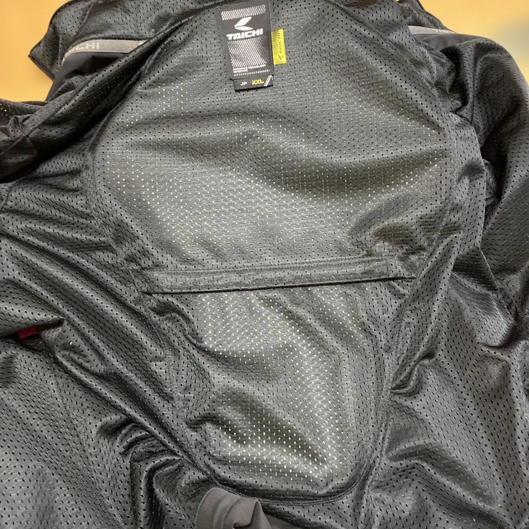 ものたろうTAICHI バイクジャケット XXL ブラック　エアーパーカー