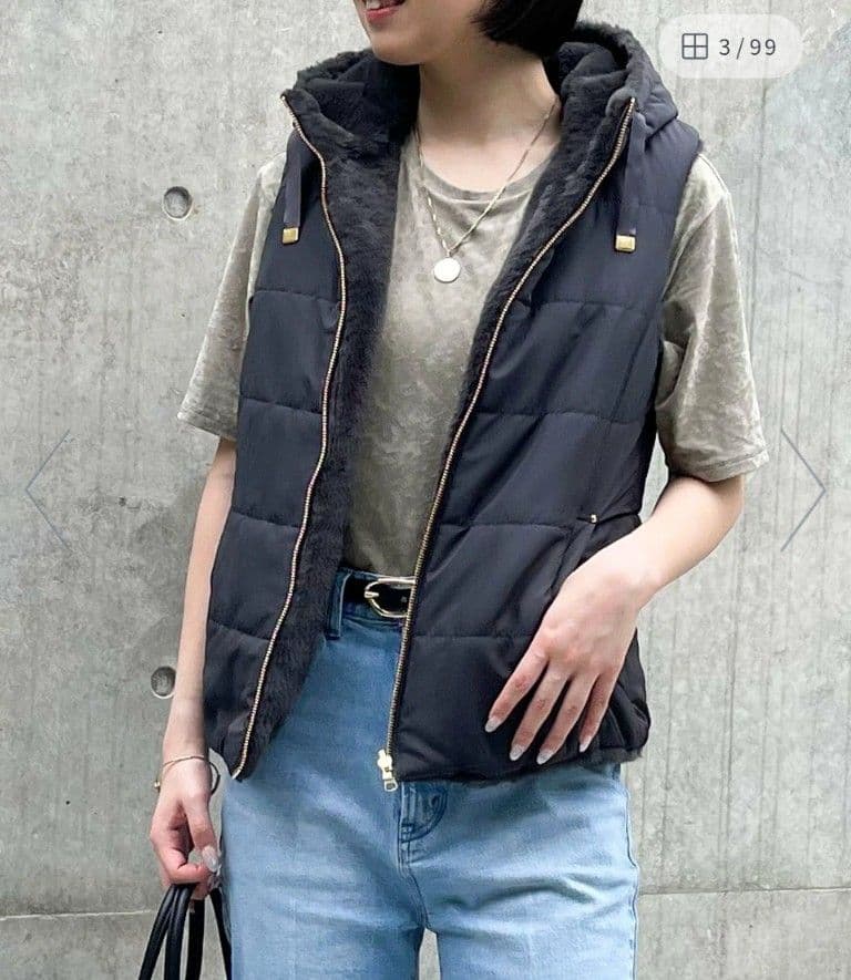 【新品】NOLLEY’S MICO COULIERリバーシブルベスト