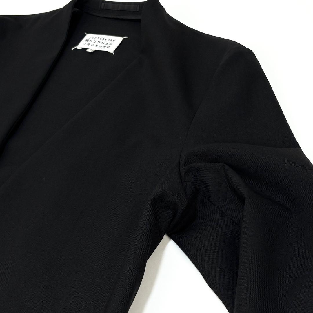 美品 Maison Margiela 10 21SS ノーカラージャケット 48