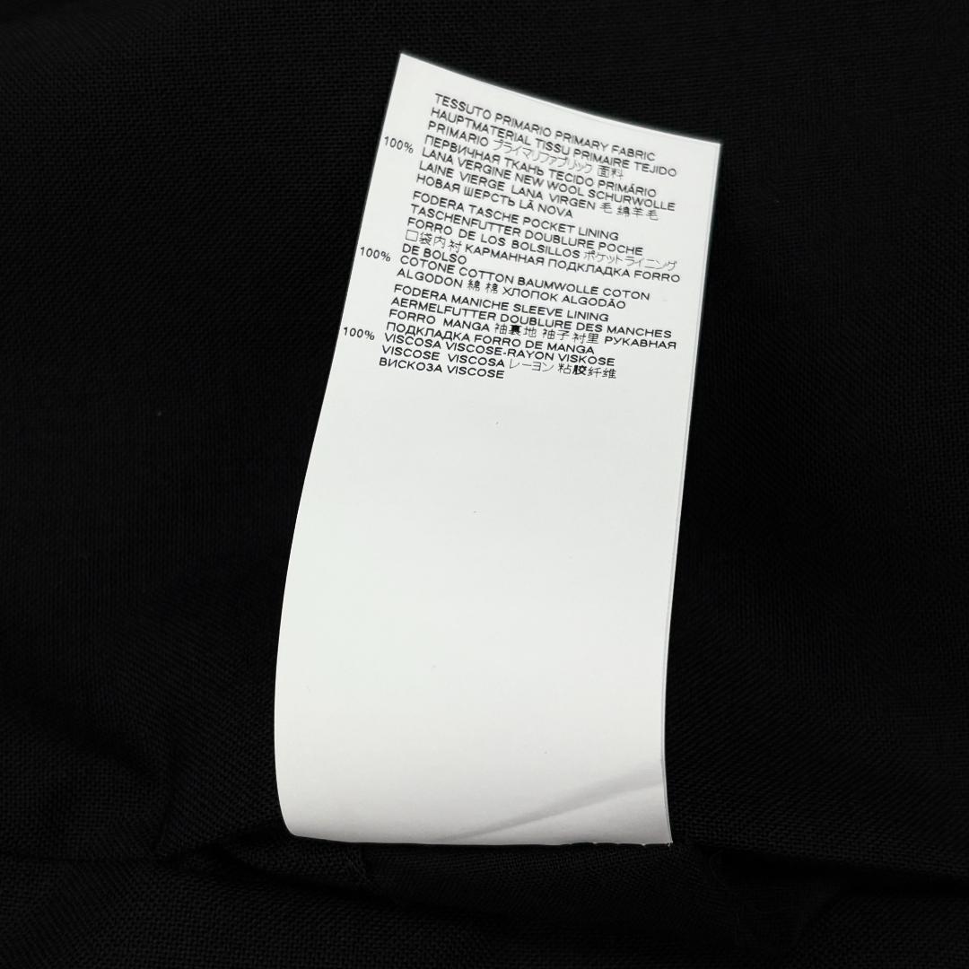 美品 Maison Margiela 10 21SS ノーカラージャケット 48