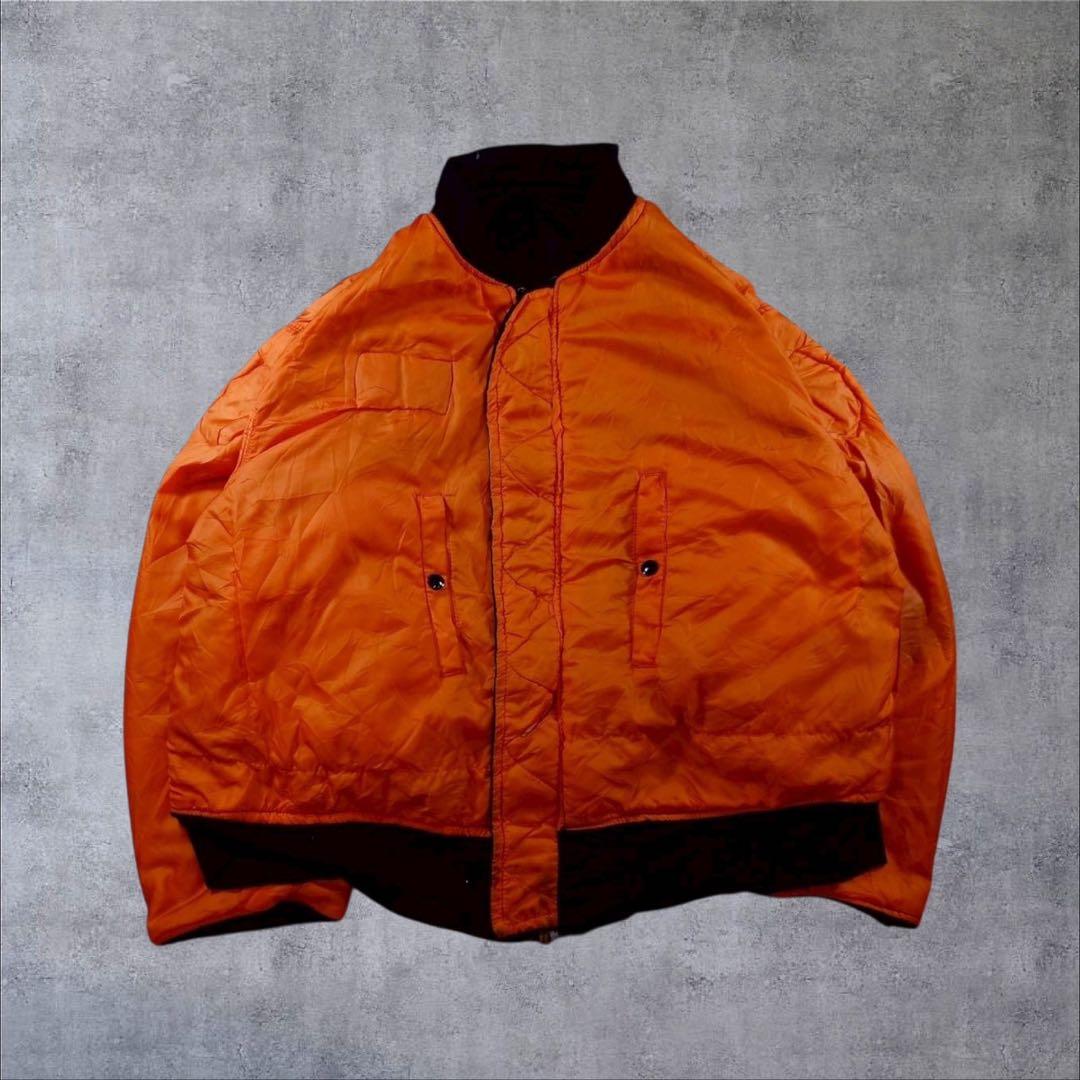 アルファインダストリーズUSA製米軍空軍ミリタリーMA-1フライトジャケットA7