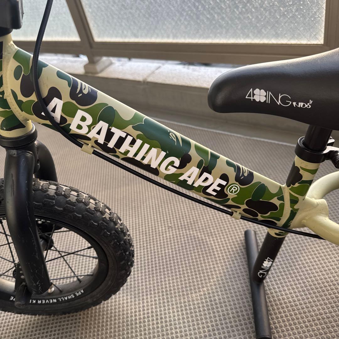 A BATHING APE✖︎ 4INGキックバイク 迷彩色