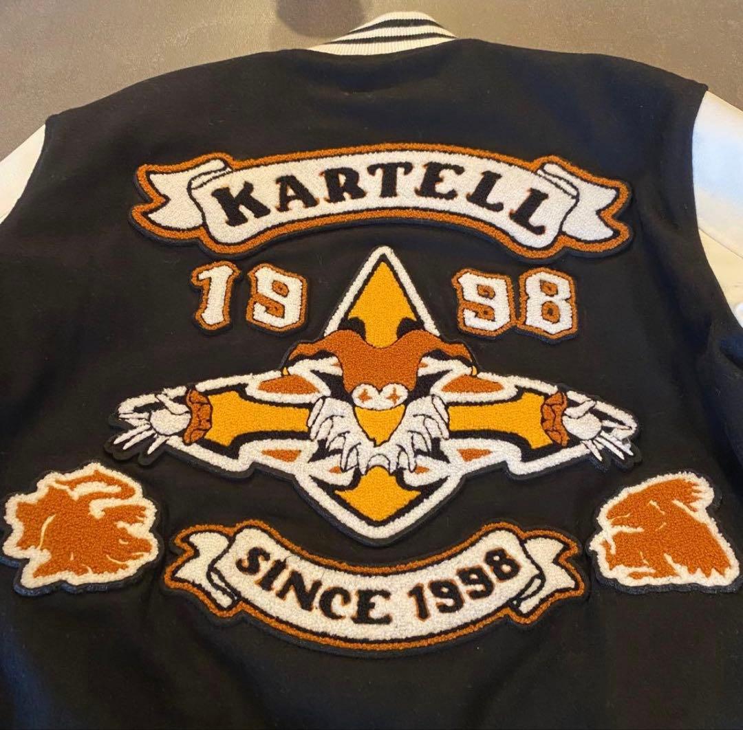 BIRDOG バードック　コムドット　スタジャン　スカジャン　L ウール　BLK