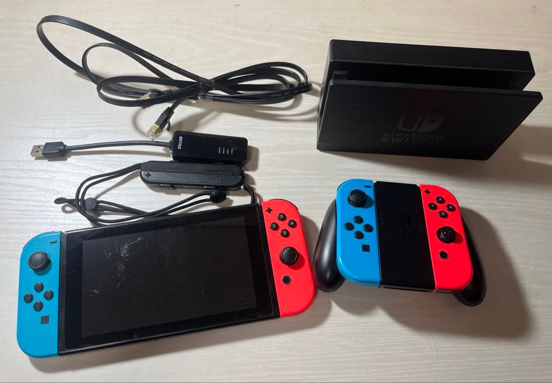 Nintendo Switch 赤/青 本体 ドック付き