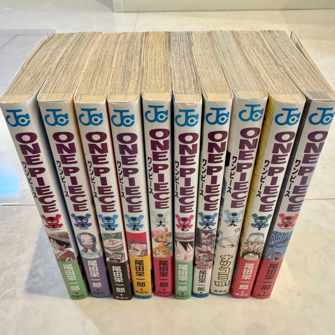 ワンピース 1～3, 5〜38, 41, 45, 46, RED BLUE 千巻