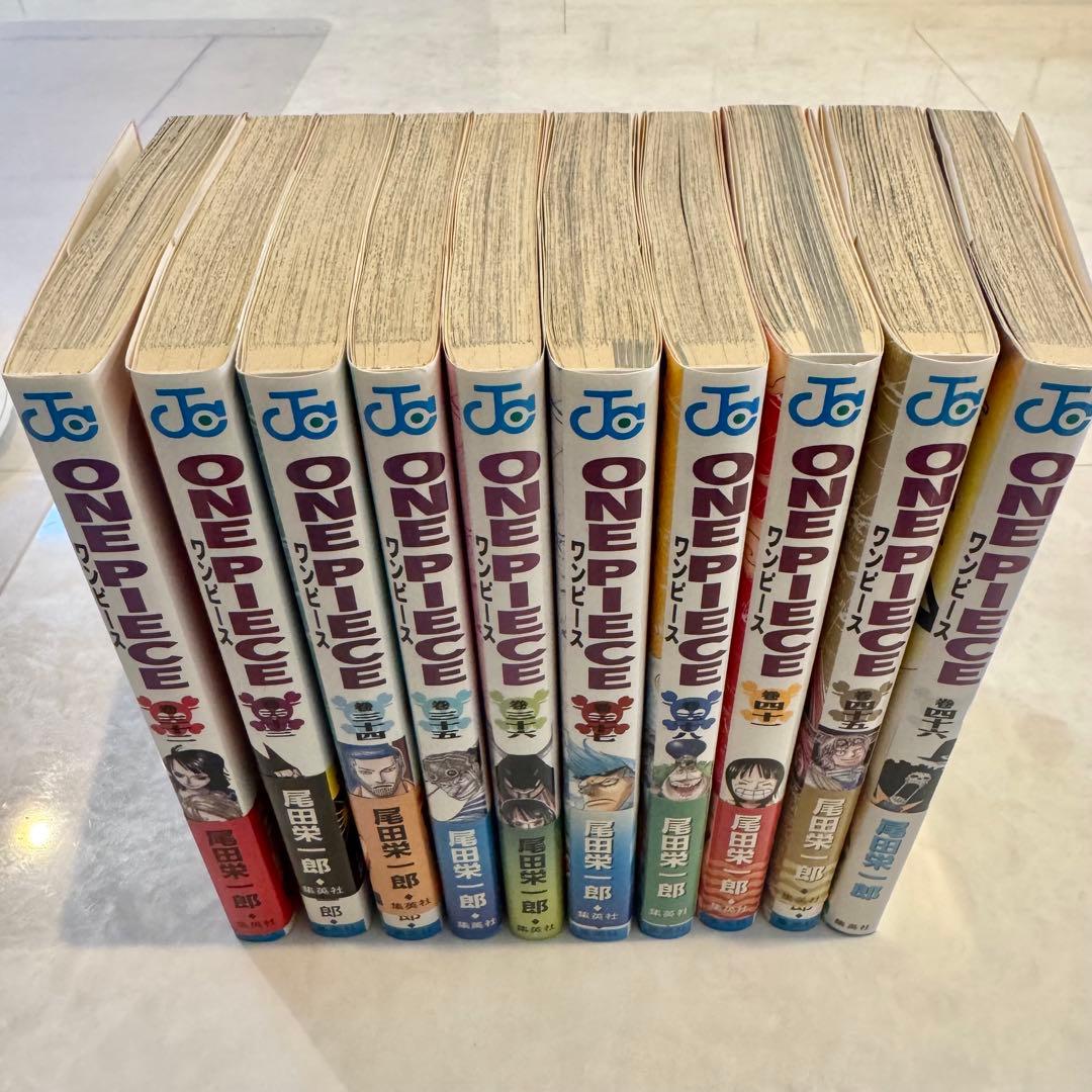 ワンピース 1～3, 5〜38, 41, 45, 46, RED BLUE 千巻