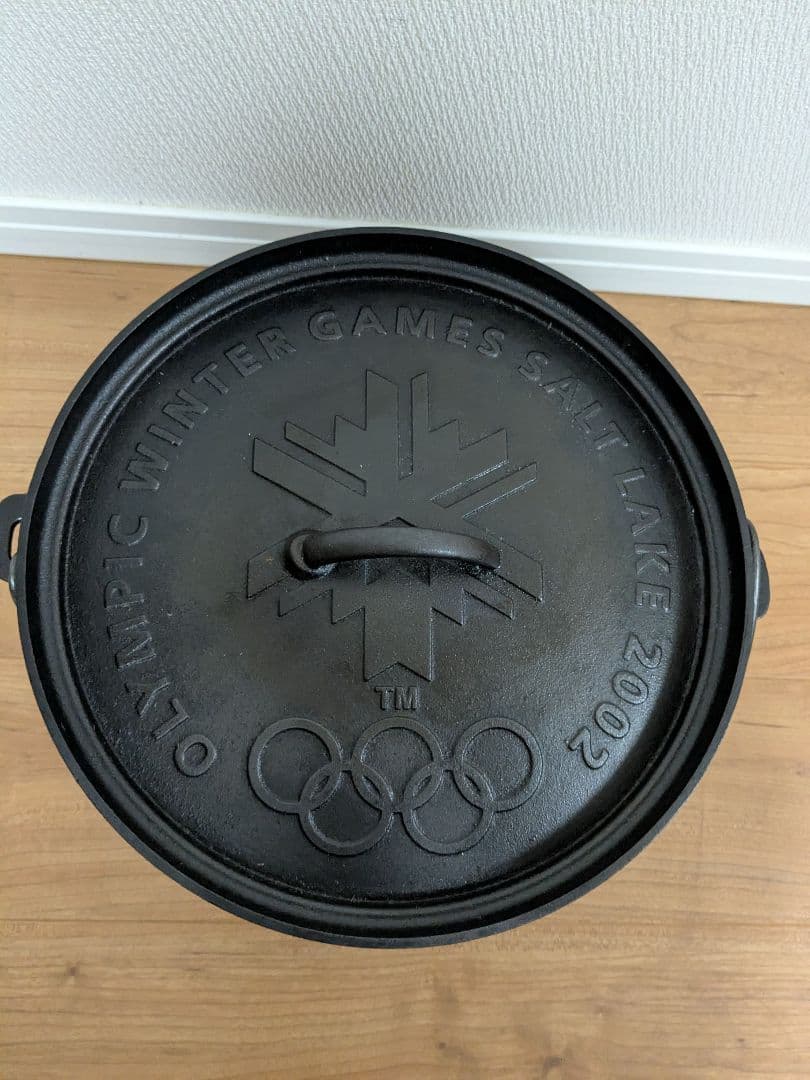 【希少モデル】　LODGE　12インチDEEP　ダッチオーブン　キャンプオーヴン