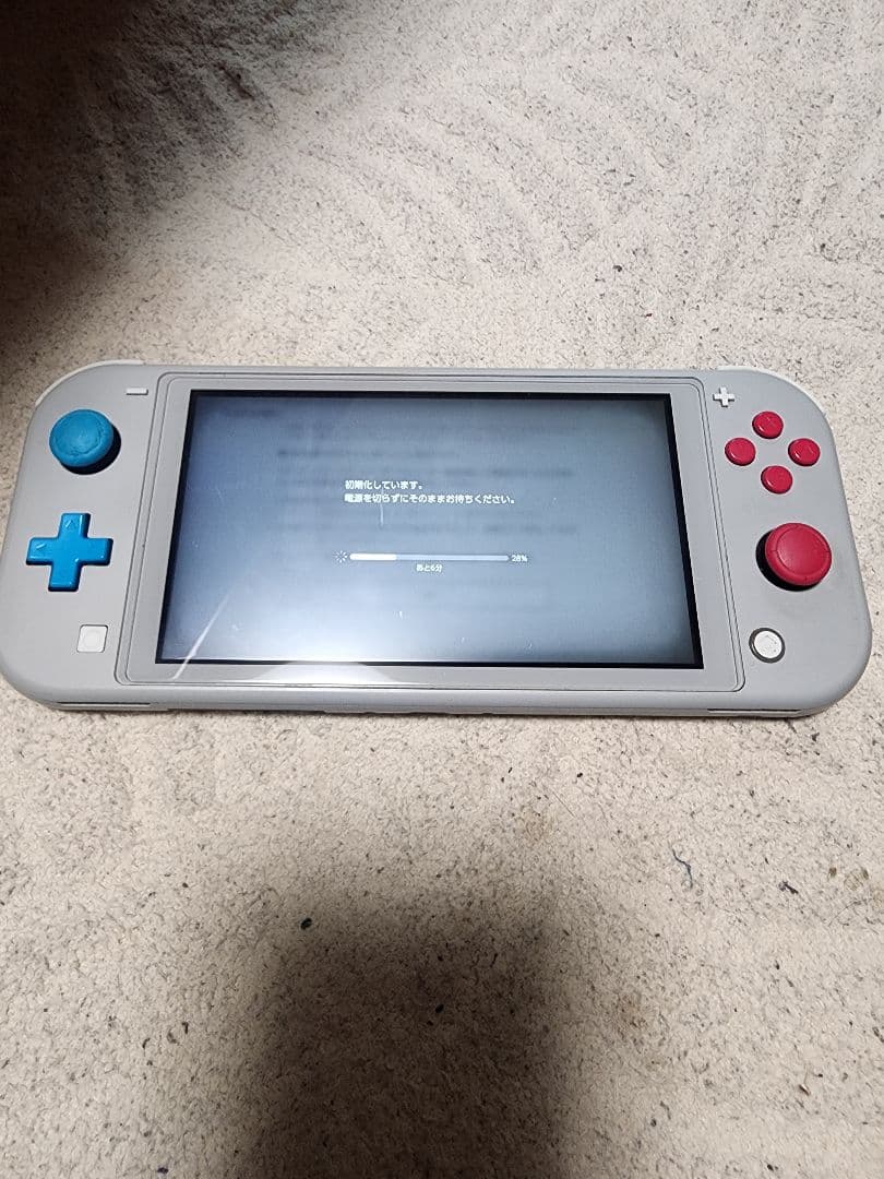 Nintendo Switch Lite グレー 　ポケモン　半ジャンク品
