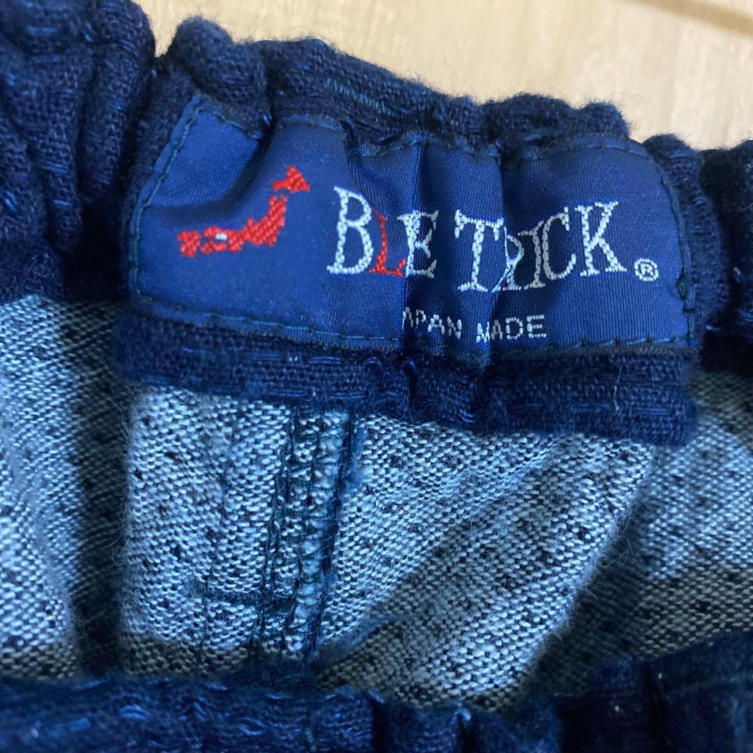 BlueTorick ブルートリック　刺子バルーンパンツ　インディゴM