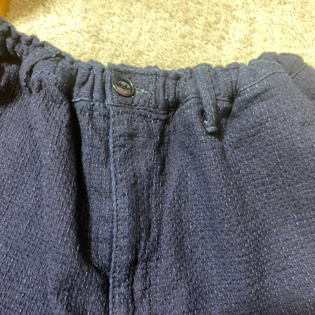 BlueTorick ブルートリック　刺子バルーンパンツ　インディゴM