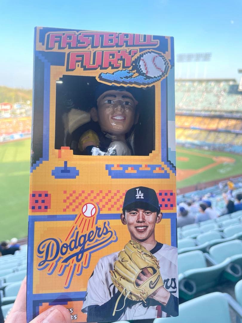 ド*b様 8/4 佐々木朗希 ボブルヘッド(ドジャーススタジアム限定配布品)