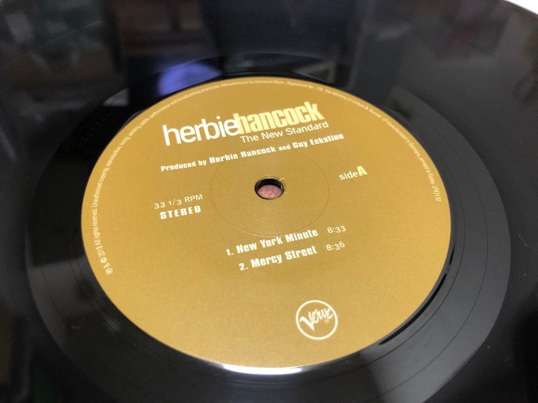 稀少 Herbie Hancock New Standard Khiov 2LP