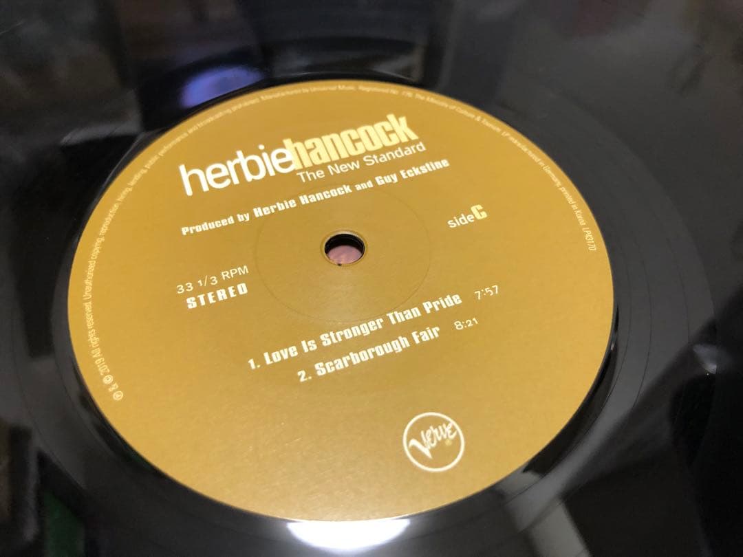 稀少 Herbie Hancock New Standard Khiov 2LP