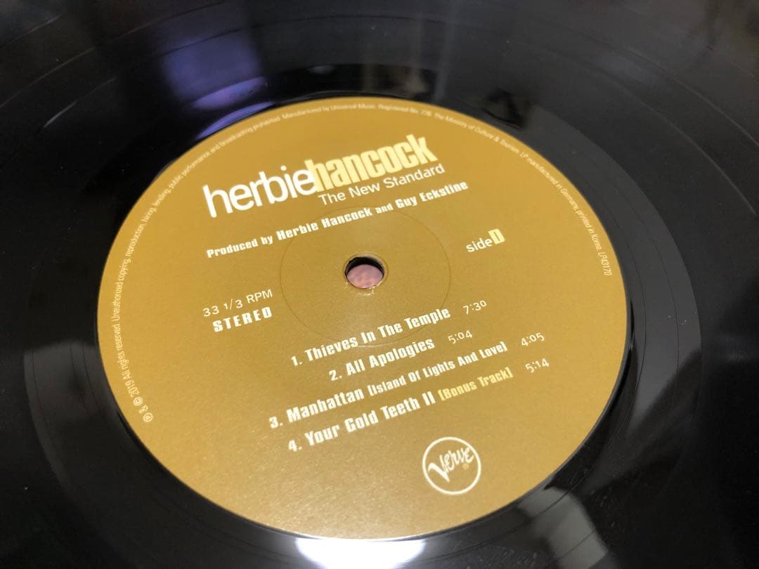 稀少 Herbie Hancock New Standard Khiov 2LP