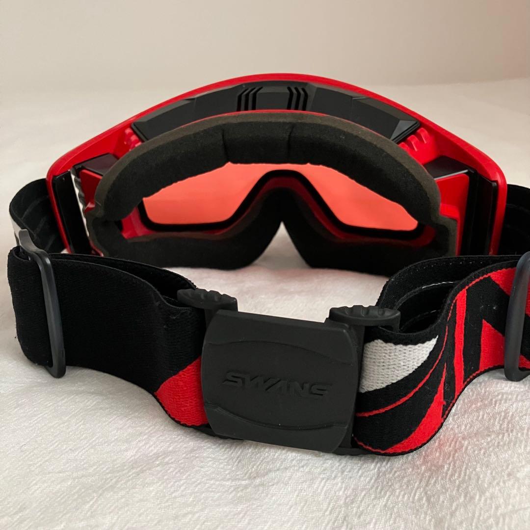 SWANS POLA+OP tec ターボファン付ゴーグル 雪山 登山にも