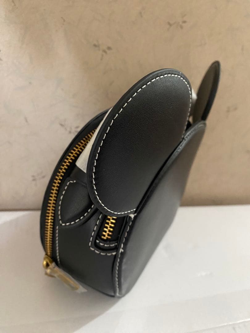 らら 新品 COACH ショルダーバッグ ミッキー ディズニー