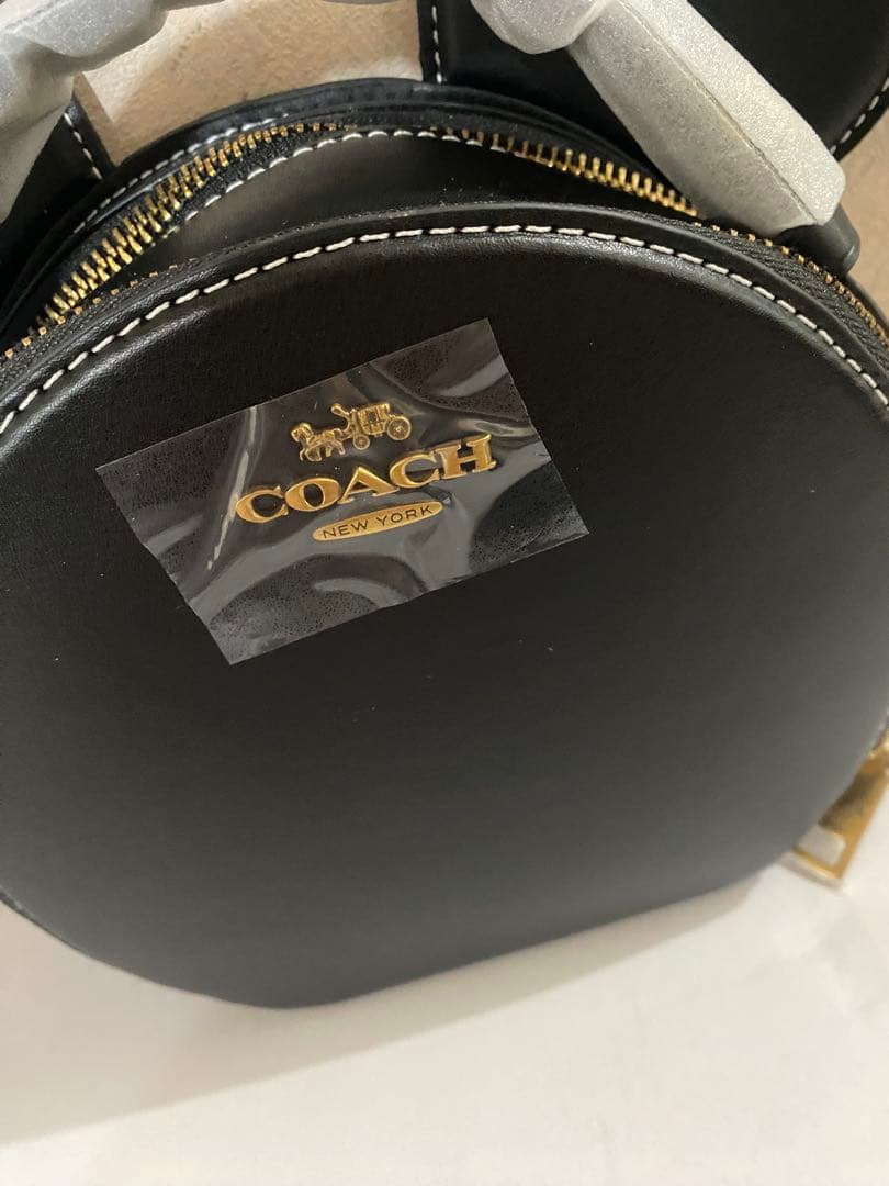 らら 新品 COACH ショルダーバッグ ミッキー ディズニー