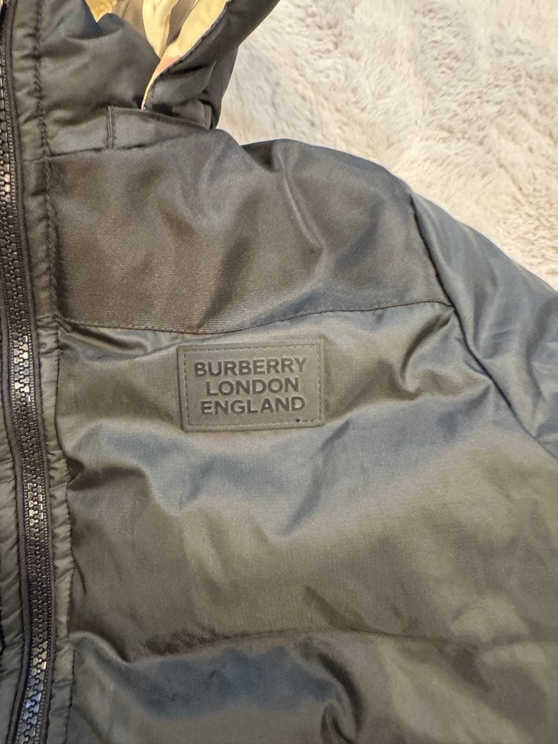 バーバリー　Burberry ダウンジャケット　リバーシブル12Y 152センチ