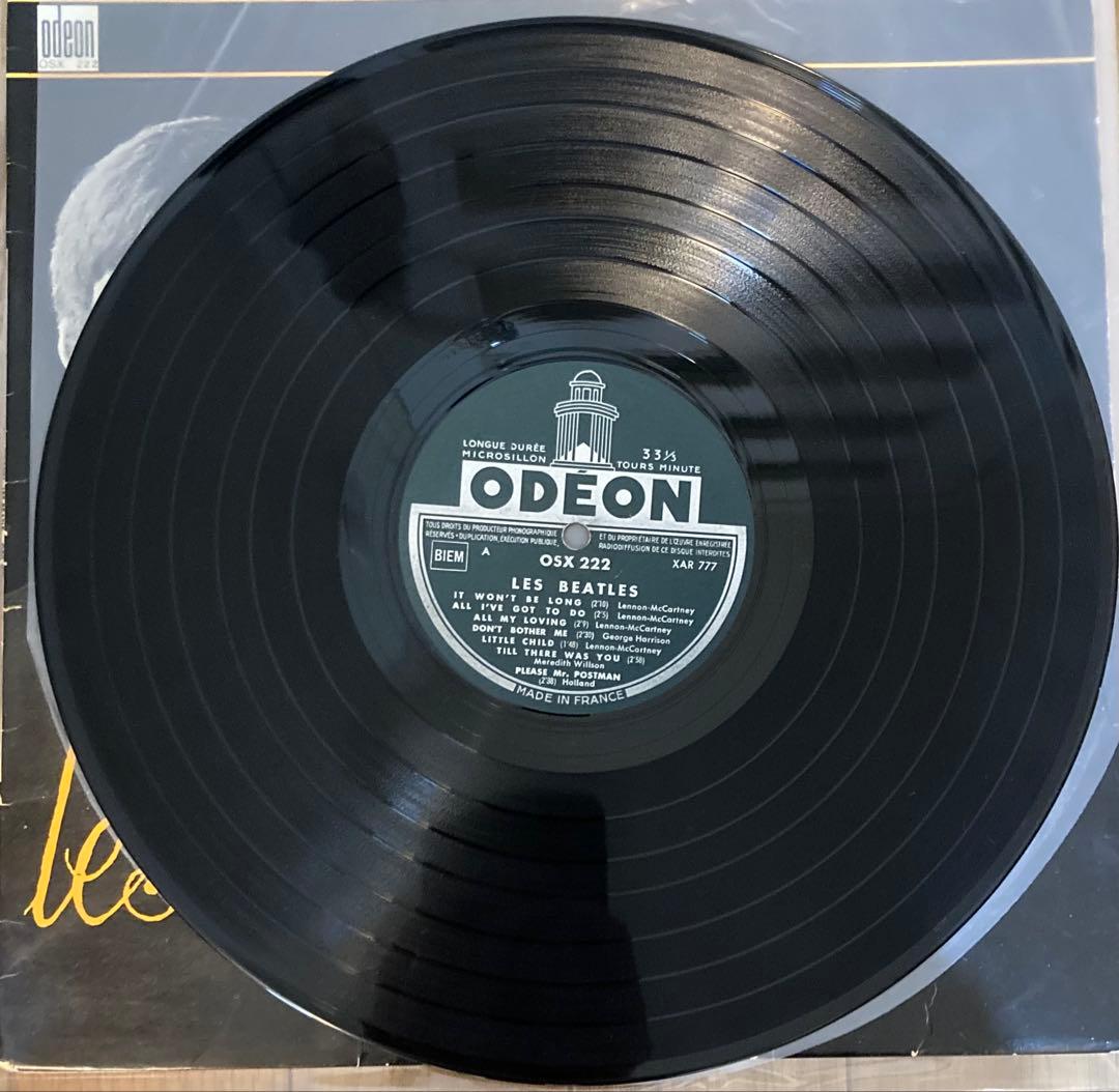超絶レアFranceオリジナル深緑ビートルズLes Beatlesレコード