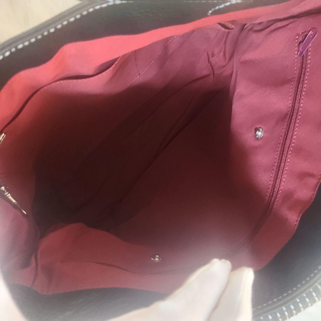 【皇室御用達】濱野皮革工藝 HAMANO 本革ブラックバッグ 2WAY