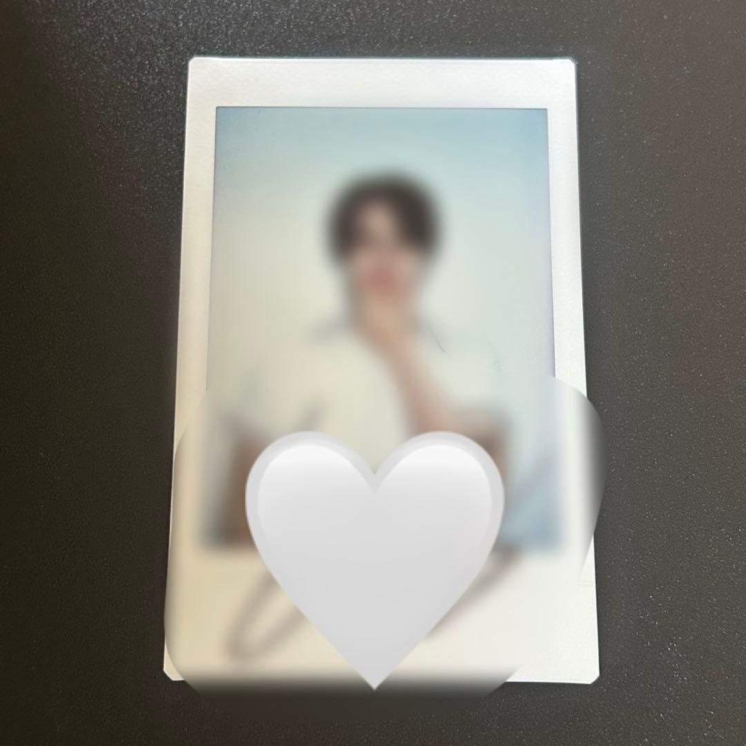 ATEEZ ミンギ makestar 制服 直筆サイン入り ポラロイド チェキ