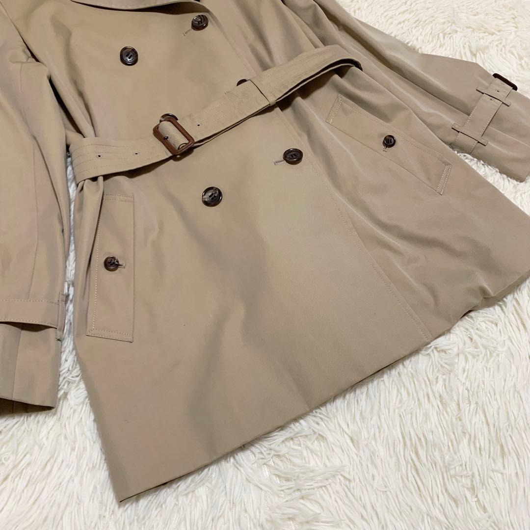 【希少】バーバリーロンドン トレンチコート ベージュ ノバチェック ベルト 36