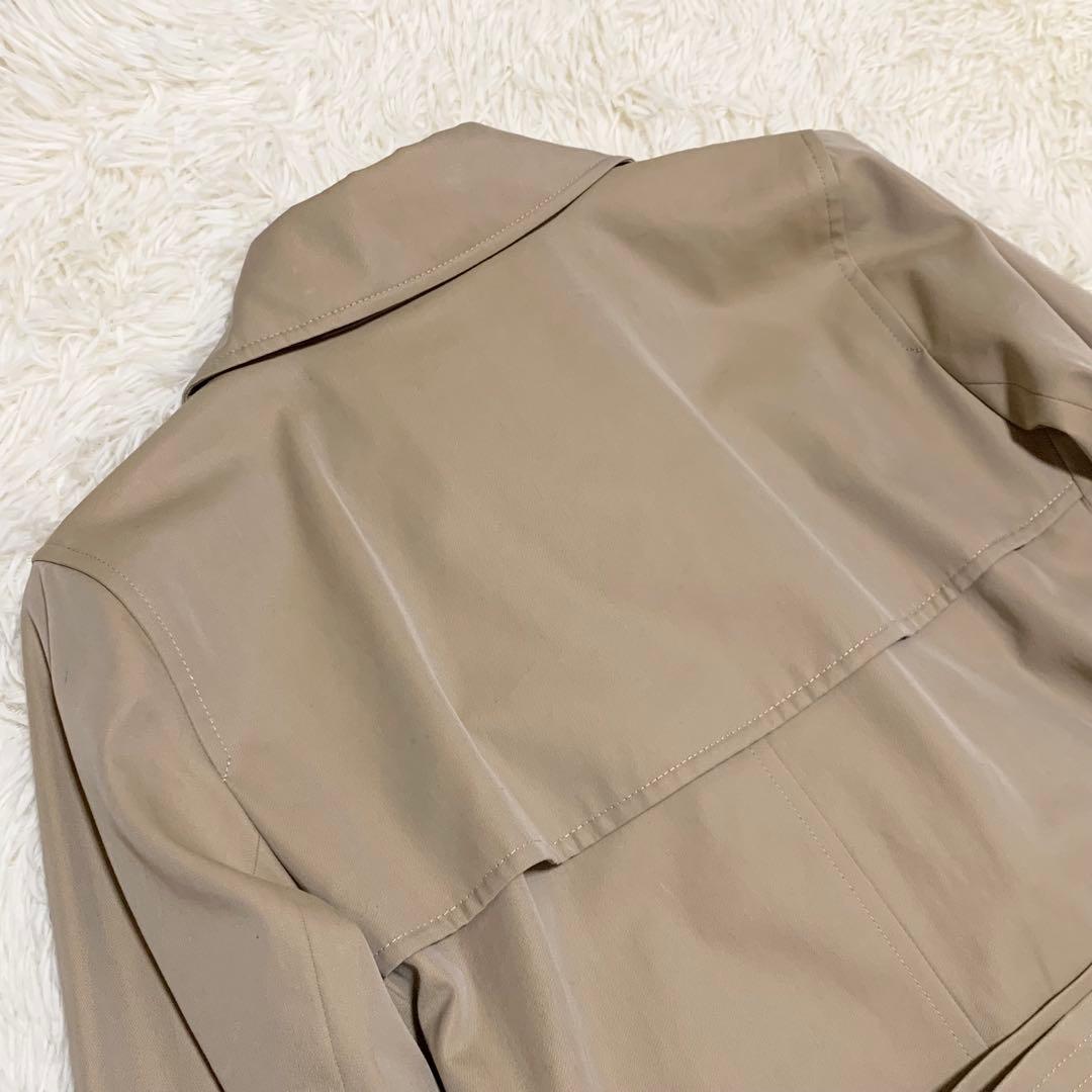 【希少】バーバリーロンドン トレンチコート ベージュ ノバチェック ベルト 36