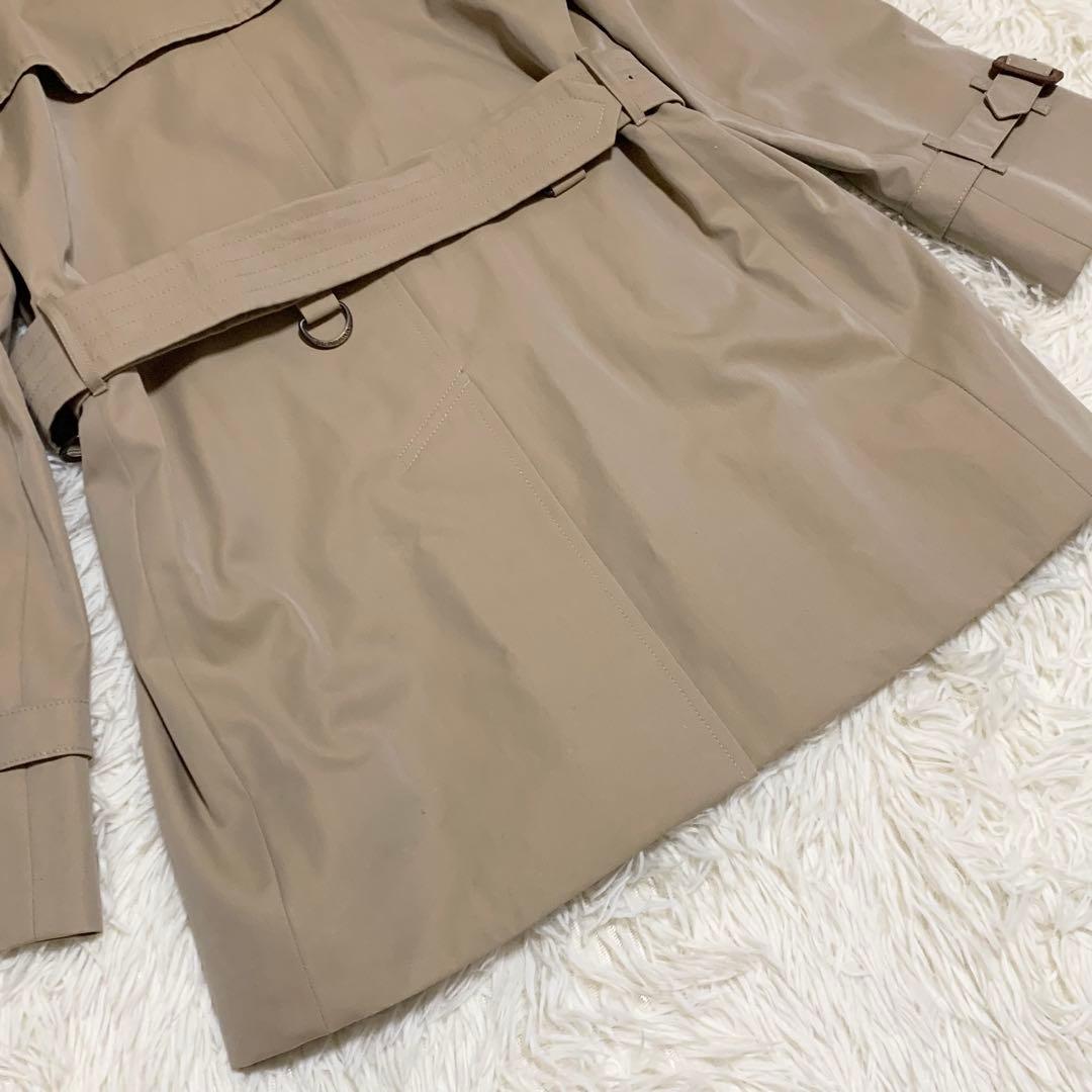 【希少】バーバリーロンドン トレンチコート ベージュ ノバチェック ベルト 36