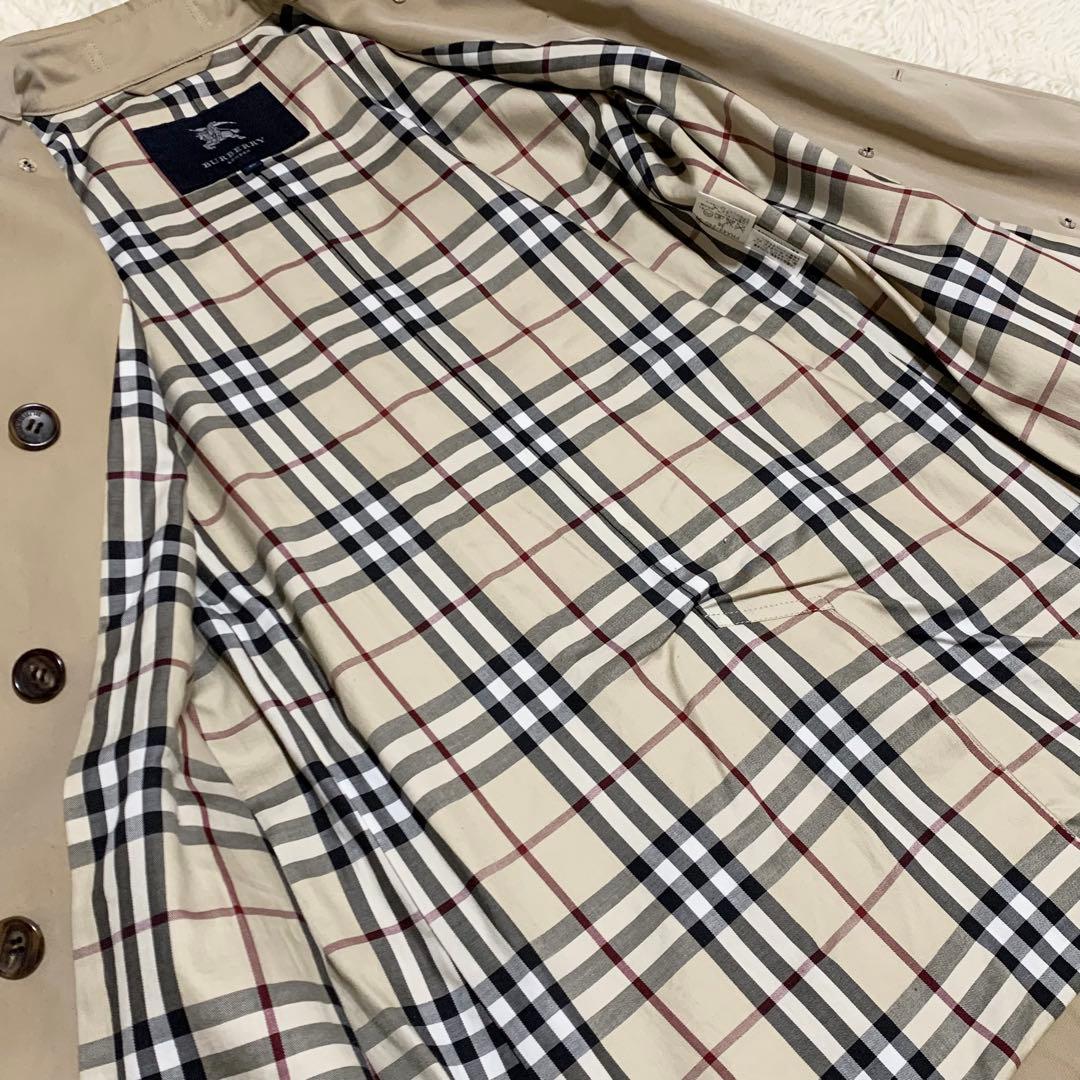 【希少】バーバリーロンドン トレンチコート ベージュ ノバチェック ベルト 36