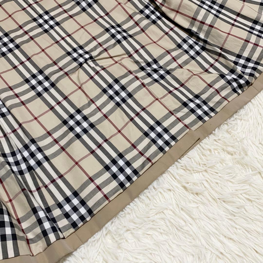 【希少】バーバリーロンドン トレンチコート ベージュ ノバチェック ベルト 36