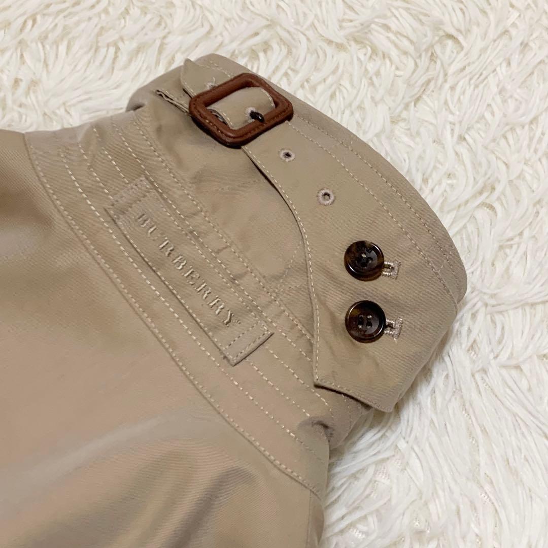 【希少】バーバリーロンドン トレンチコート ベージュ ノバチェック ベルト 36