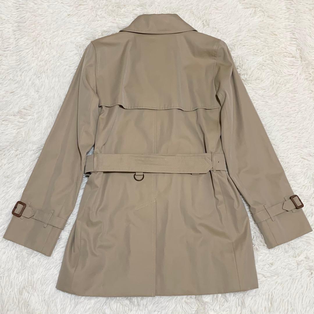 【希少】バーバリーロンドン トレンチコート ベージュ ノバチェック ベルト 36