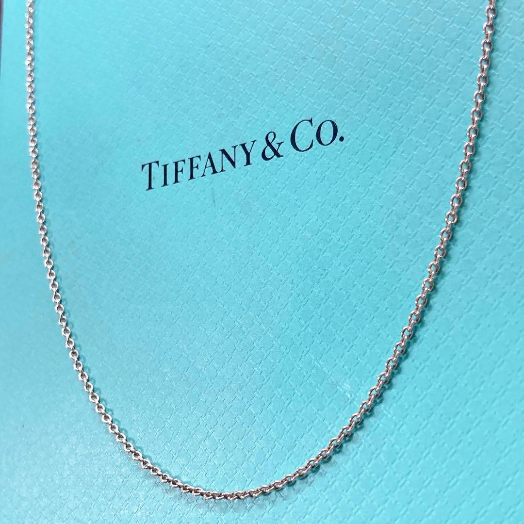 ティファニー ネックレスチェーン 約46cm 925 シルバー PERETTI
