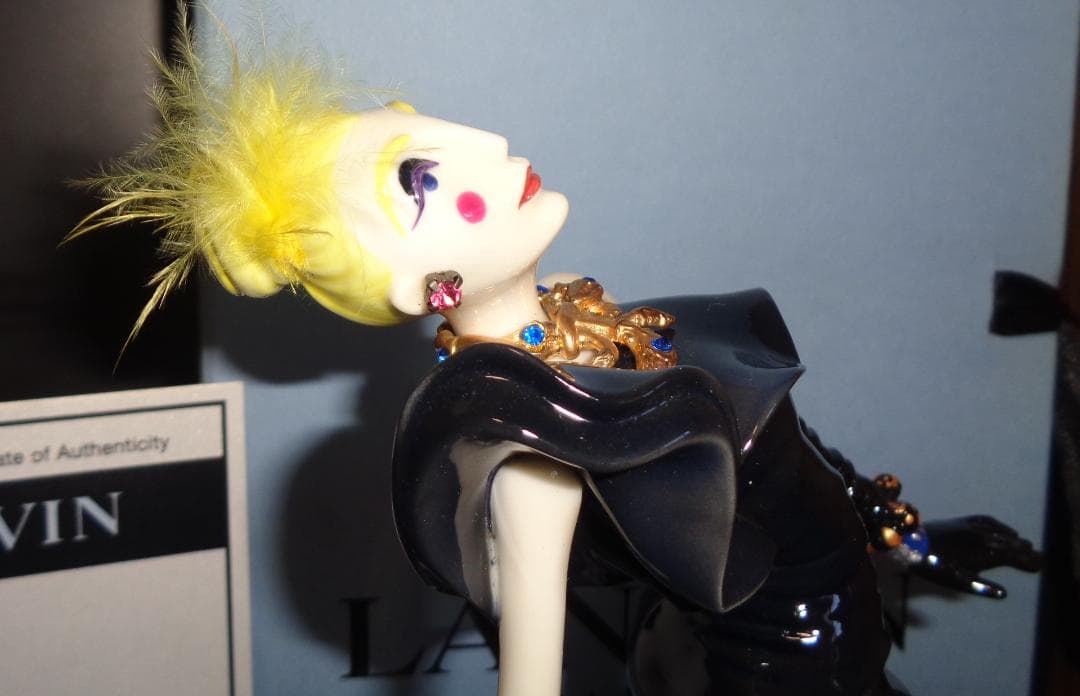 限定800体 ランバン MISS LANVIN 21 フィギュアドール 陶器人形