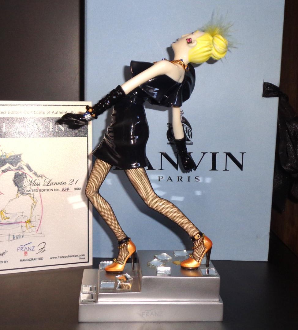 限定800体 ランバン MISS LANVIN 21 フィギュアドール 陶器人形