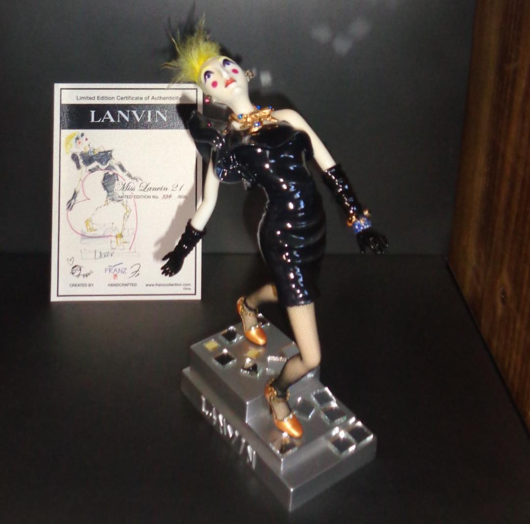限定800体 ランバン MISS LANVIN 21 フィギュアドール 陶器人形