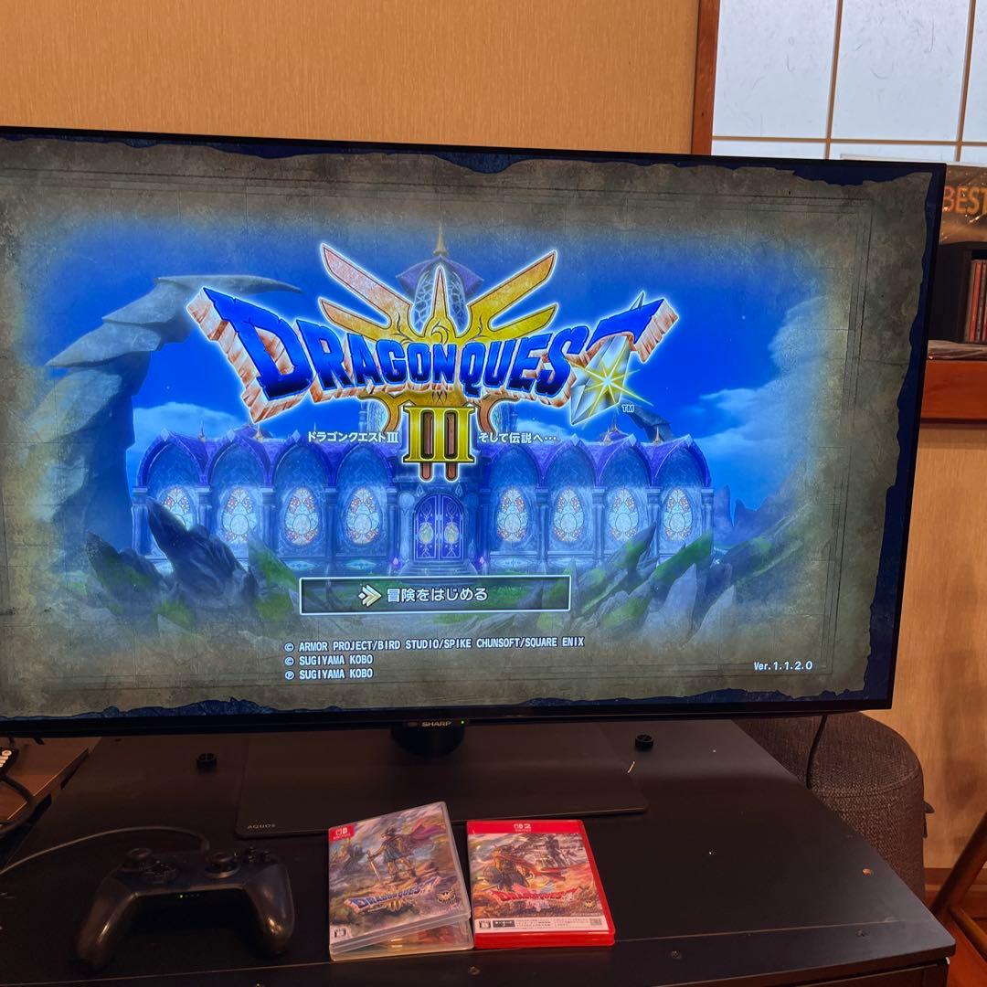 ダ*リ様 Switchゲームソフト　ドラゴンクエストⅠ&Ⅱ ドラゴンクエストⅢ