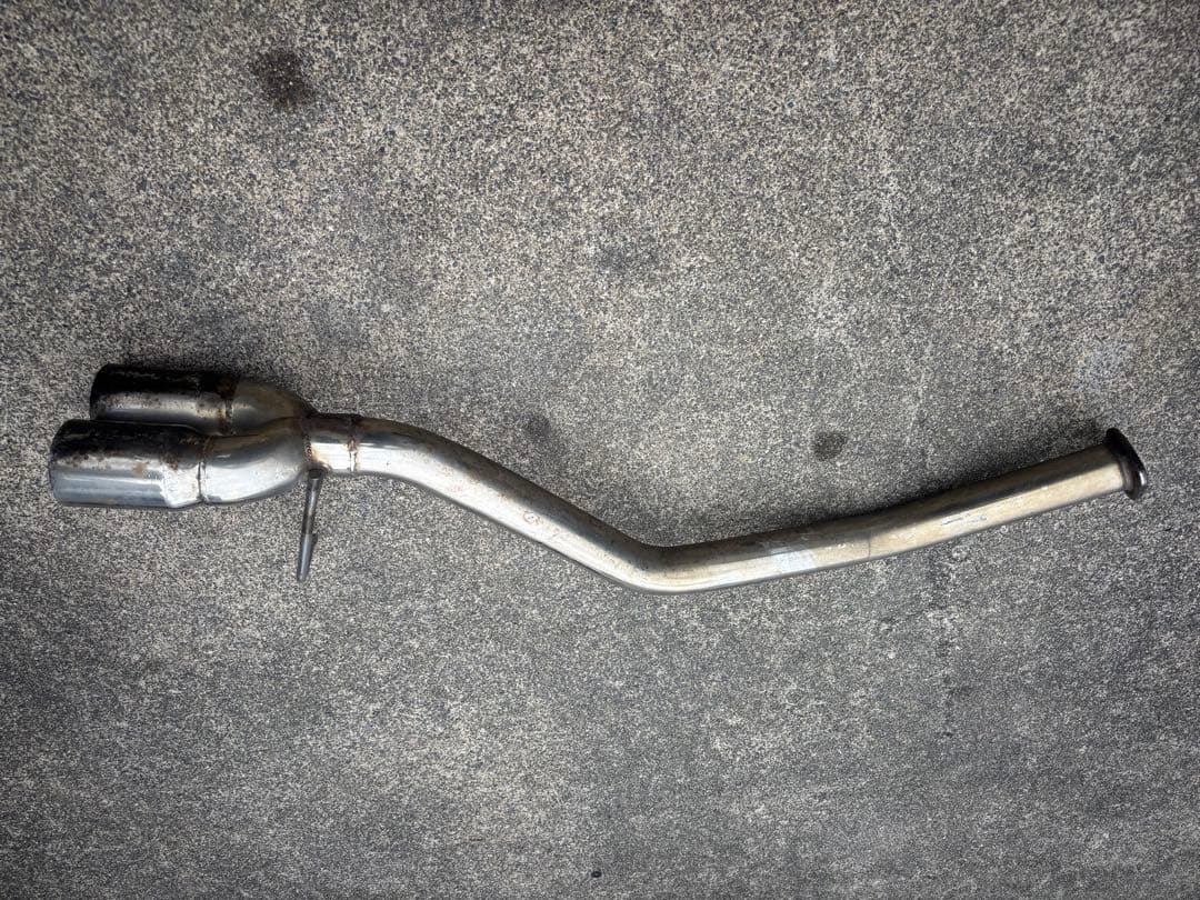 l275マフラー　リアピースマフラー　テールエンドマフラー２本だし　ストレート