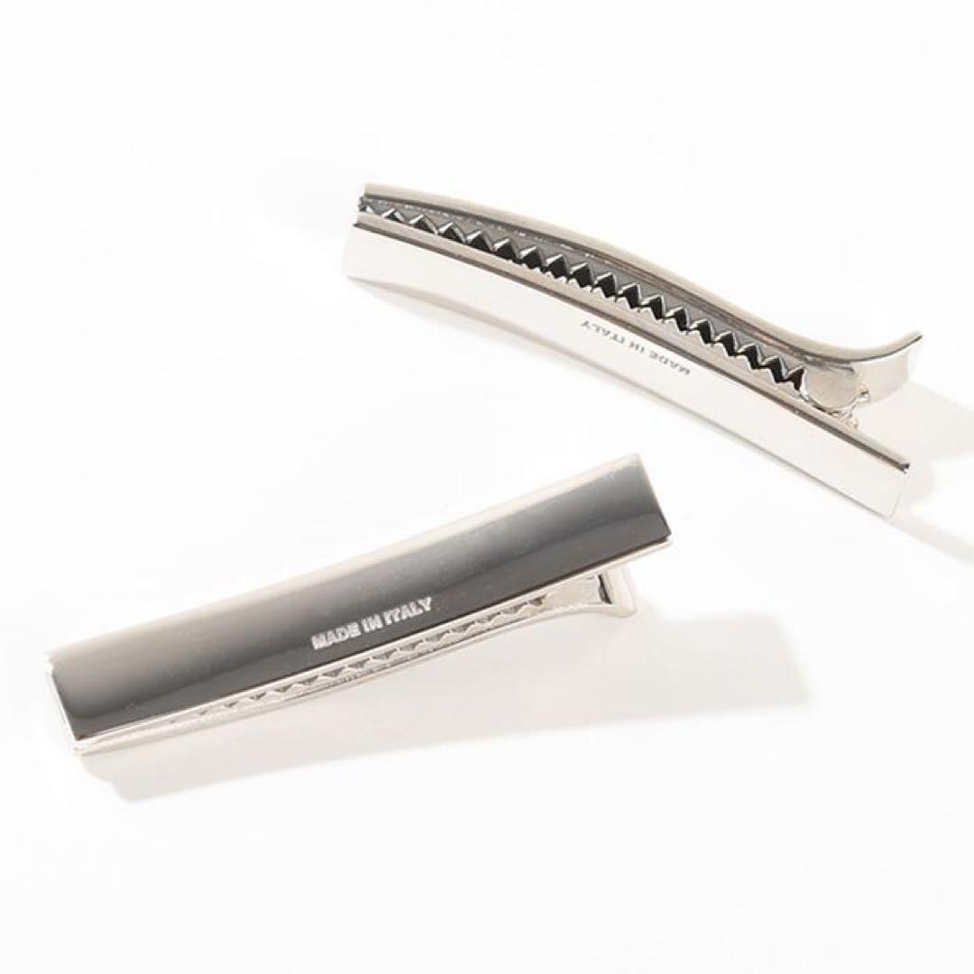 【最終値下げ】MIUMIU ヘアピン 水色 グレー 2個セット