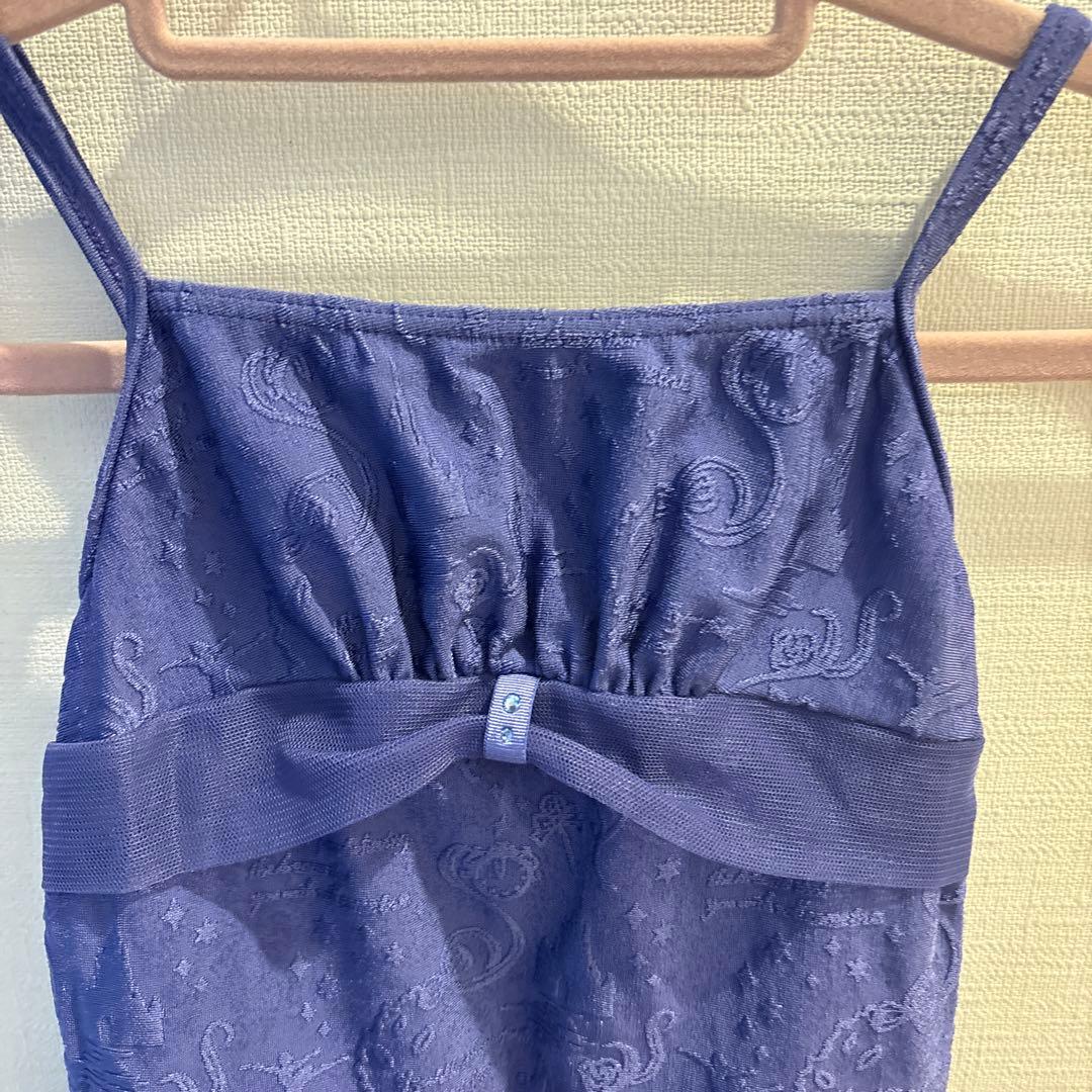 最終値下げ中！チャコット　130 レオタード　チュールスカートタイプ　パープル