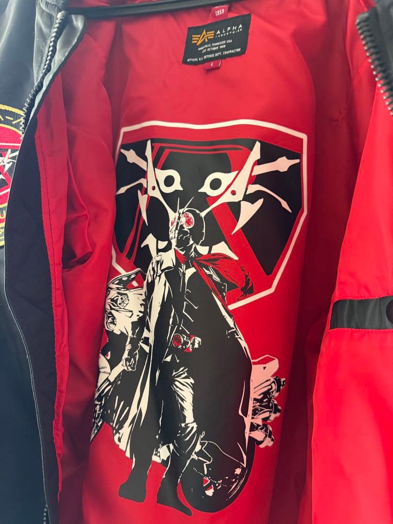 BATTA-AUG BM-02 MA-1フライトジャケット 仮面ライダー2号仕様