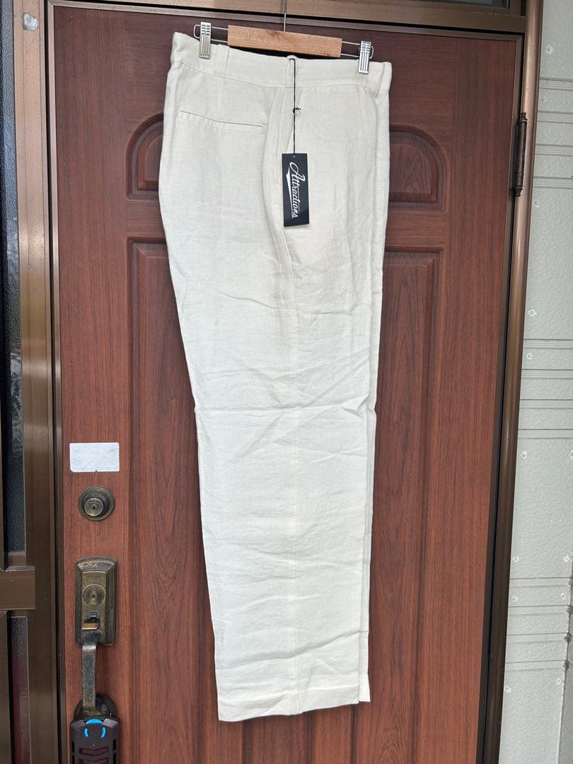 WearMasters リネンスラックス ベージュ　アトラクションズ　未使用