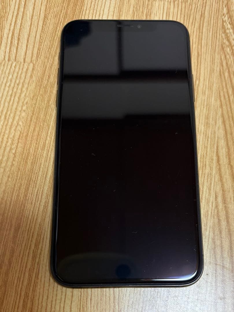 iPhone XS ブラック256GB ソフトバンク SIMフリー 充電器付き