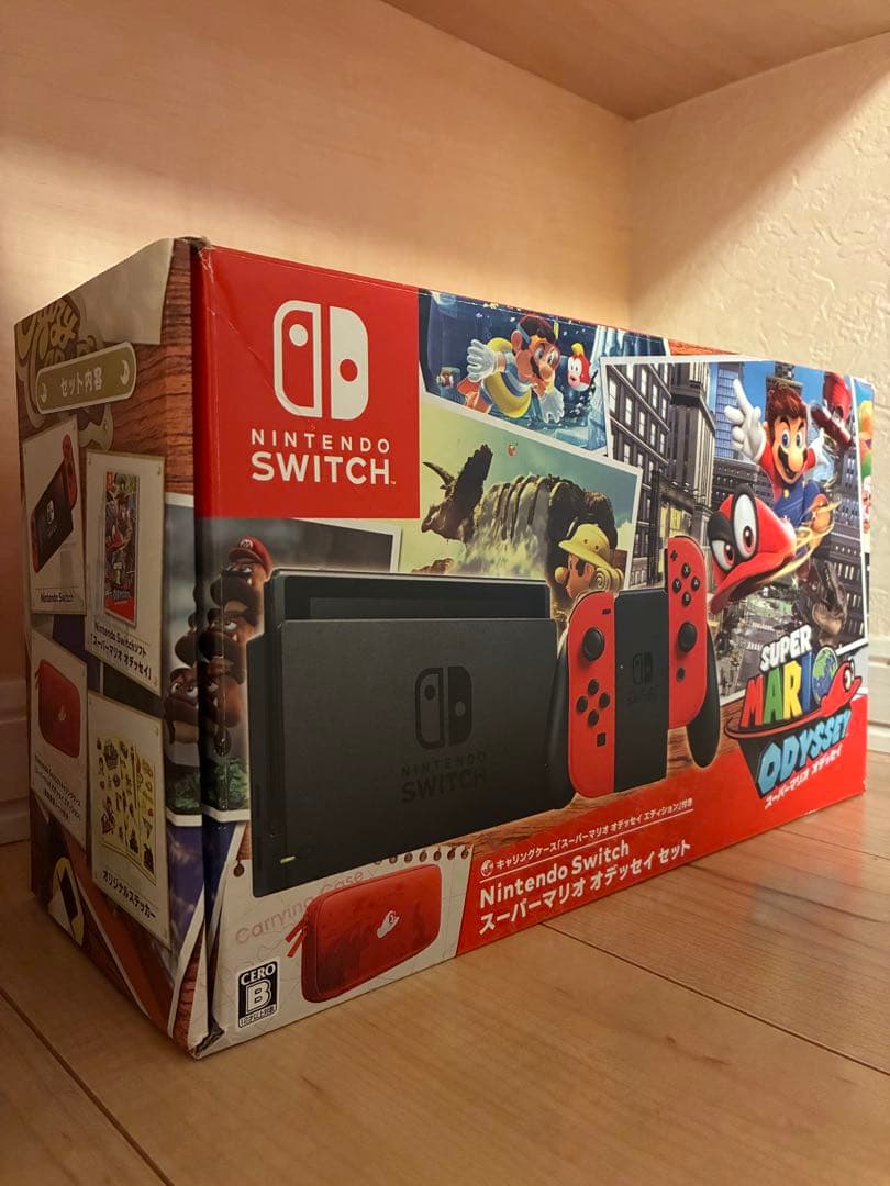 Switch スーパーマリオ オデッセイセット　ソフトなし