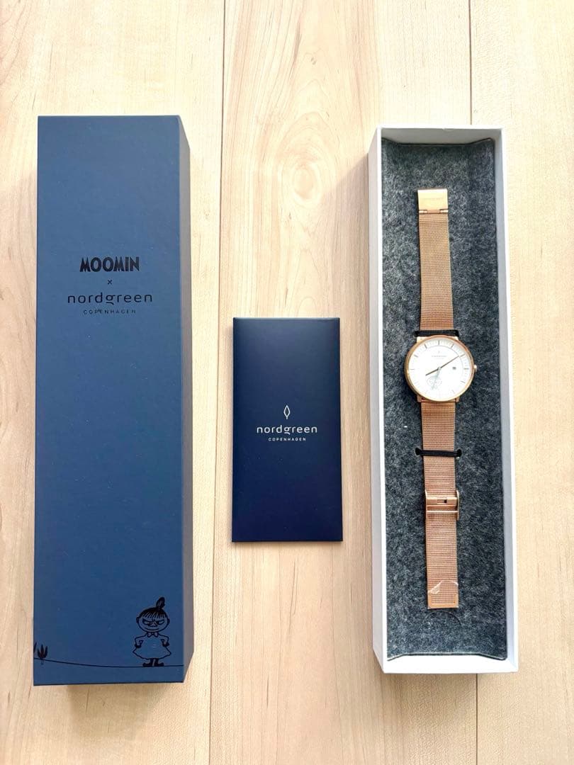 ＊極美品＊Nordgreen × リトルミイ限定モデル 36mm ローズゴールド